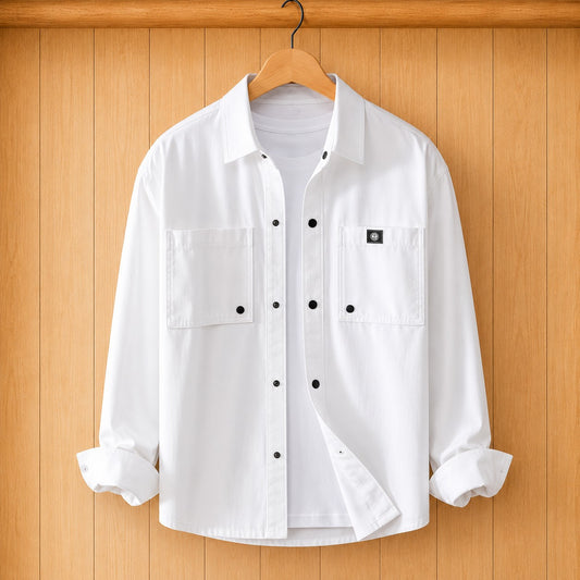 CHEST POCKET CASUAL SHIRT