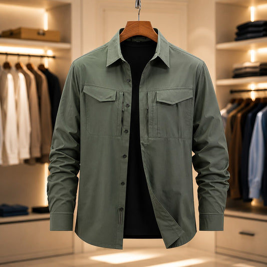 DOUBLE POCKET TACTICAL SHIRT