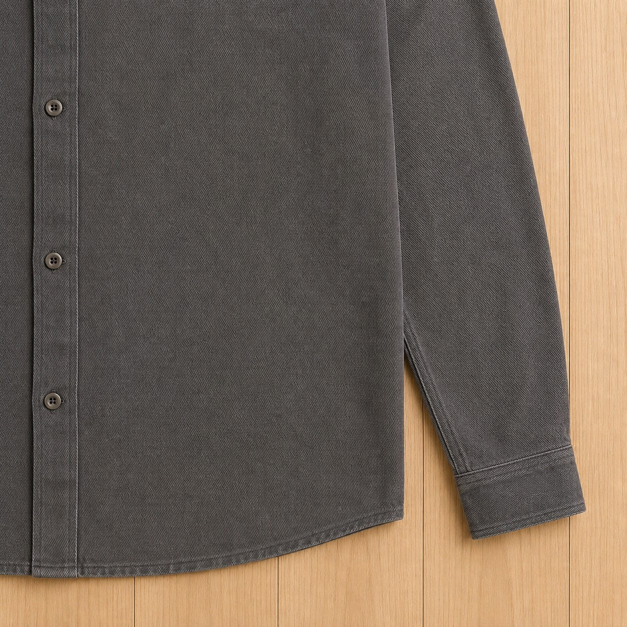 FLAP POCKET COTTON SHIRT