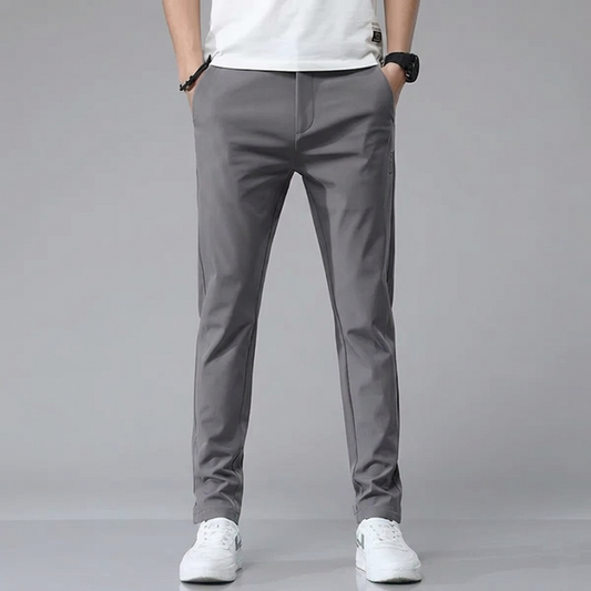SLIM STRETCH CASUAL PANTS