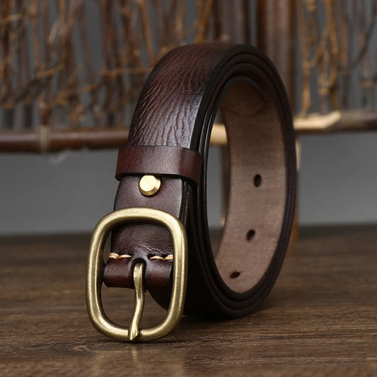 COPPER PIN BUCKLE BELT