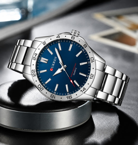 PHANTOM STEEL GMT WATCH