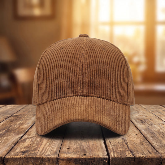 RIBBED CORD SPORT CAP