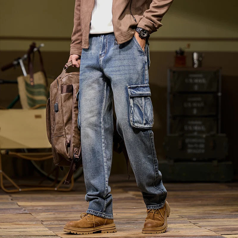 Heritage Cargo Denim Jeans
