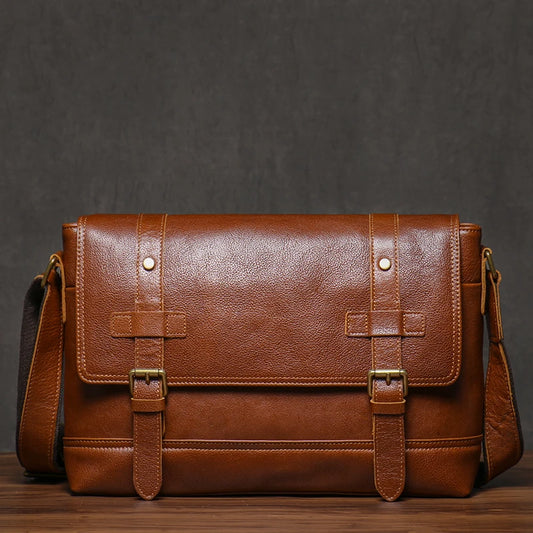 Brixton Leather Satchel