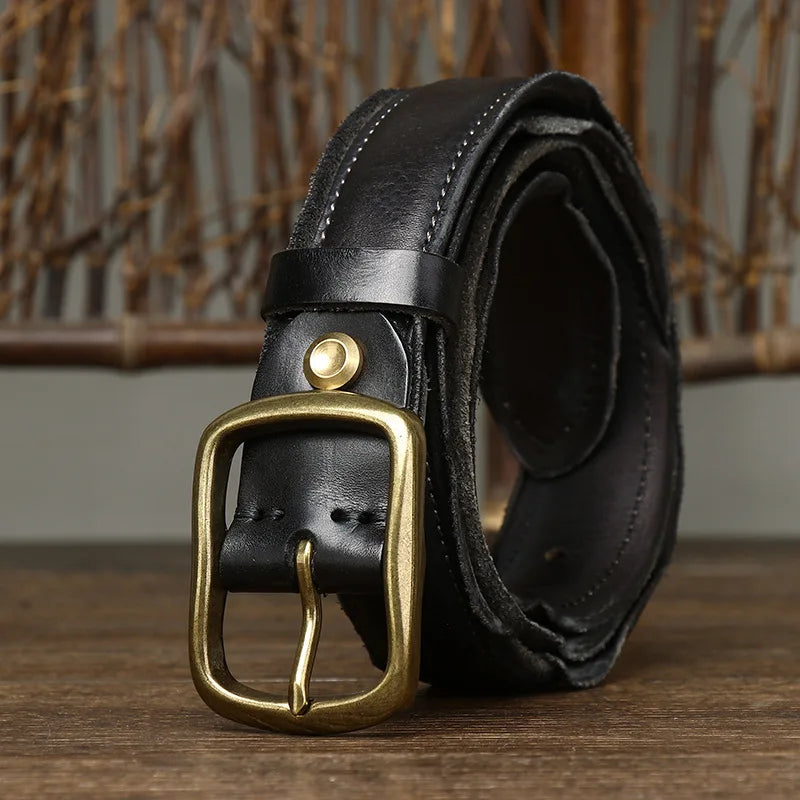 Roma Rustico Leather Belt