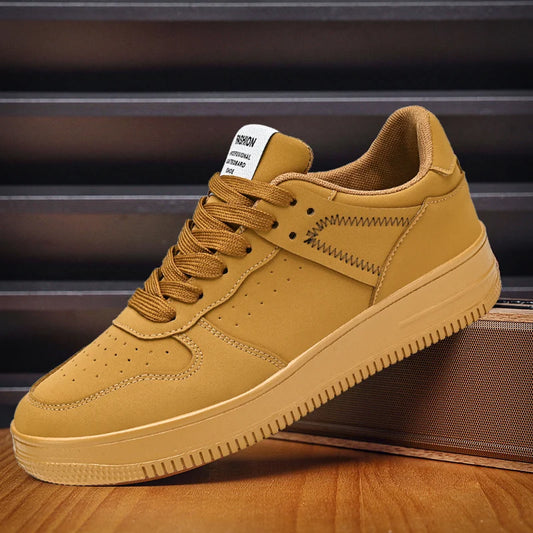StreetCraft Leather Sneakers