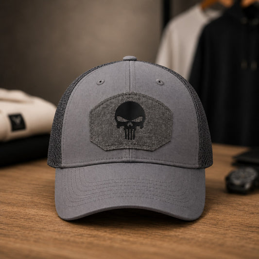 SKULL PATCH MESH CAP