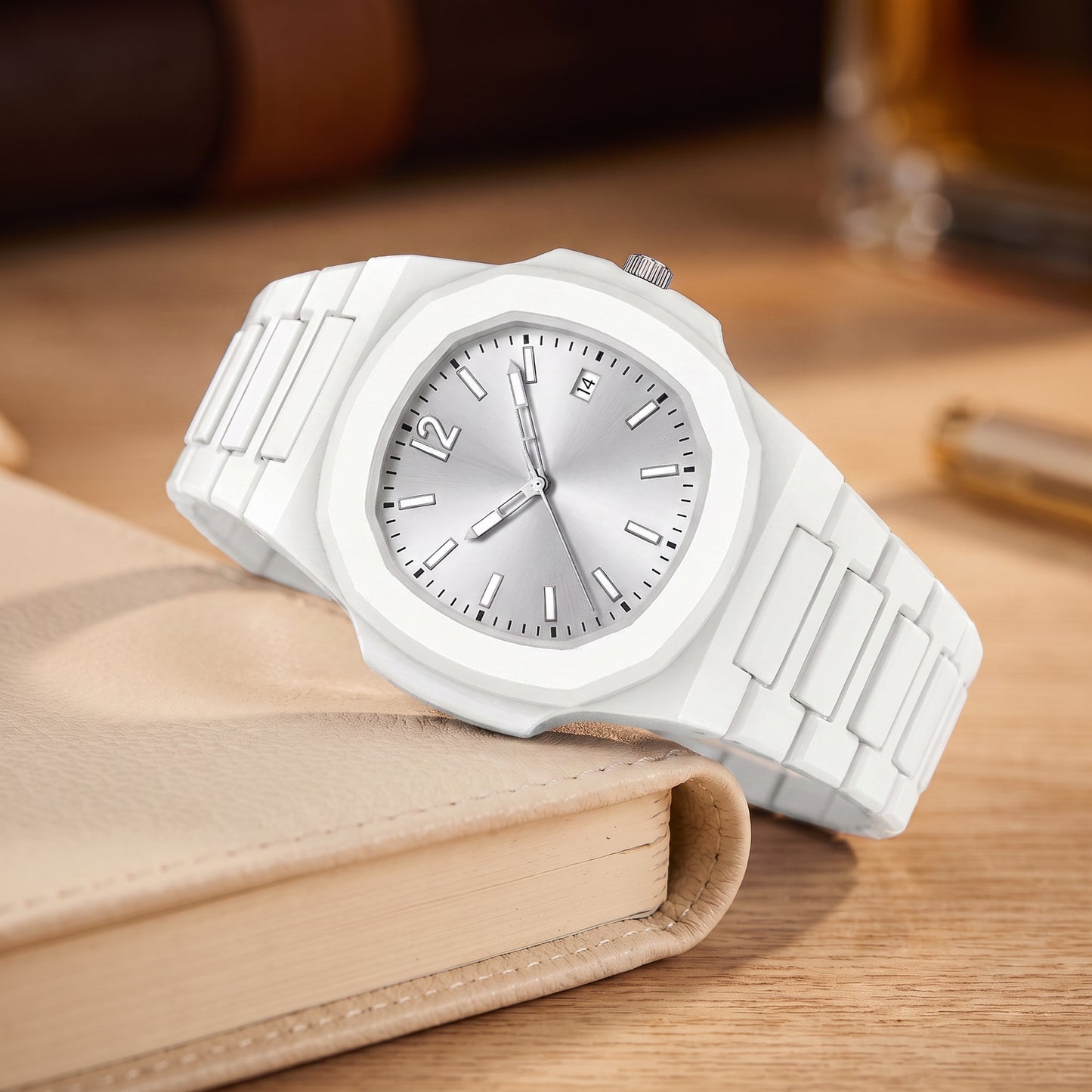 SUNBURST DIAL SPORT WATCH