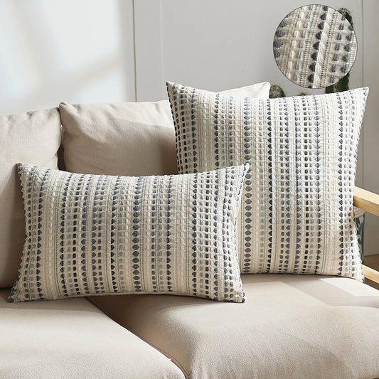 Riviera Stripe Accent Pillow Cover