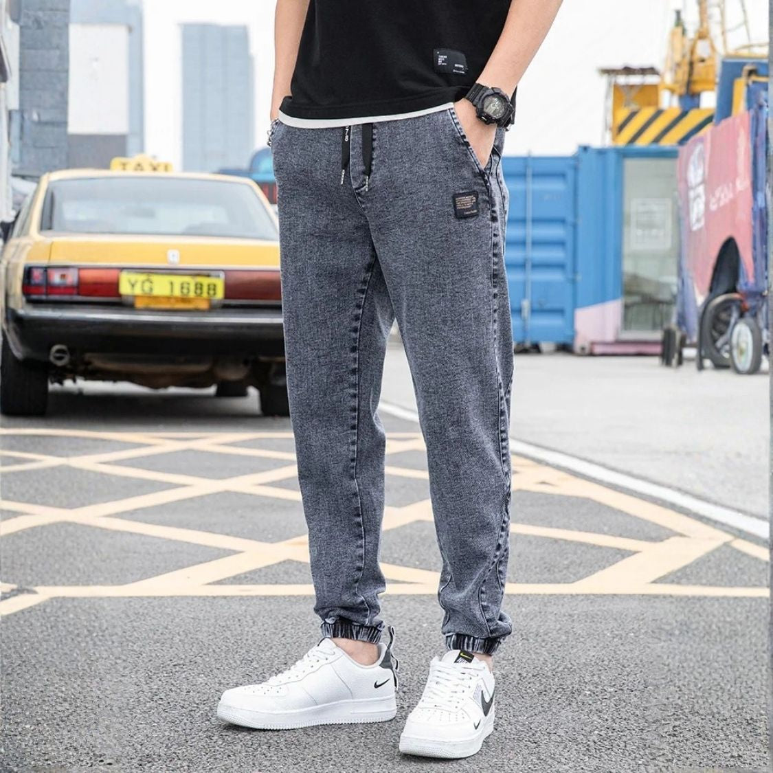 Corestreet Tapered Denim Joggers