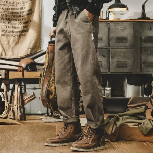 RETRO UTILITY WORK PANTS