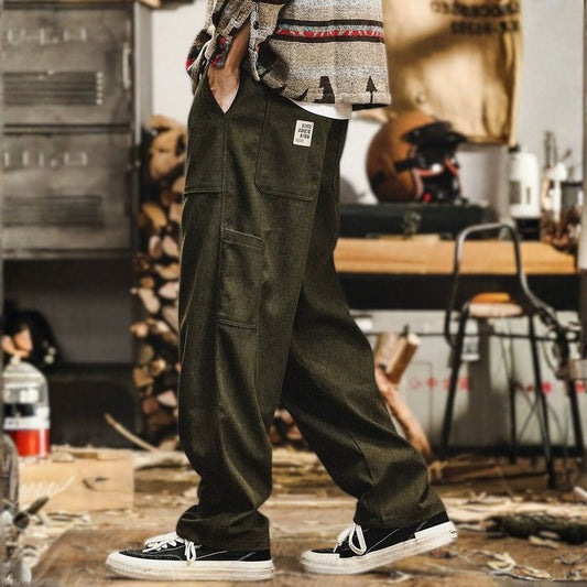 LOOSE STRAIGHT PANTS