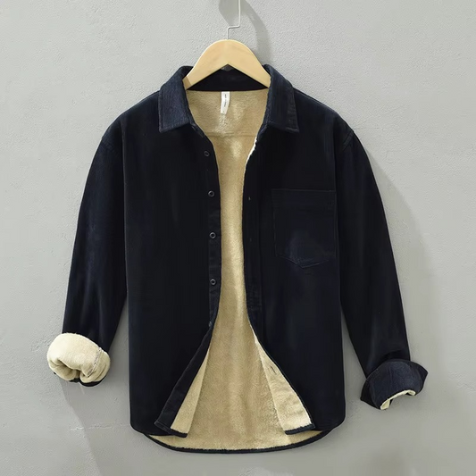 URBAN FLEECE LINED SHIRT JACKET