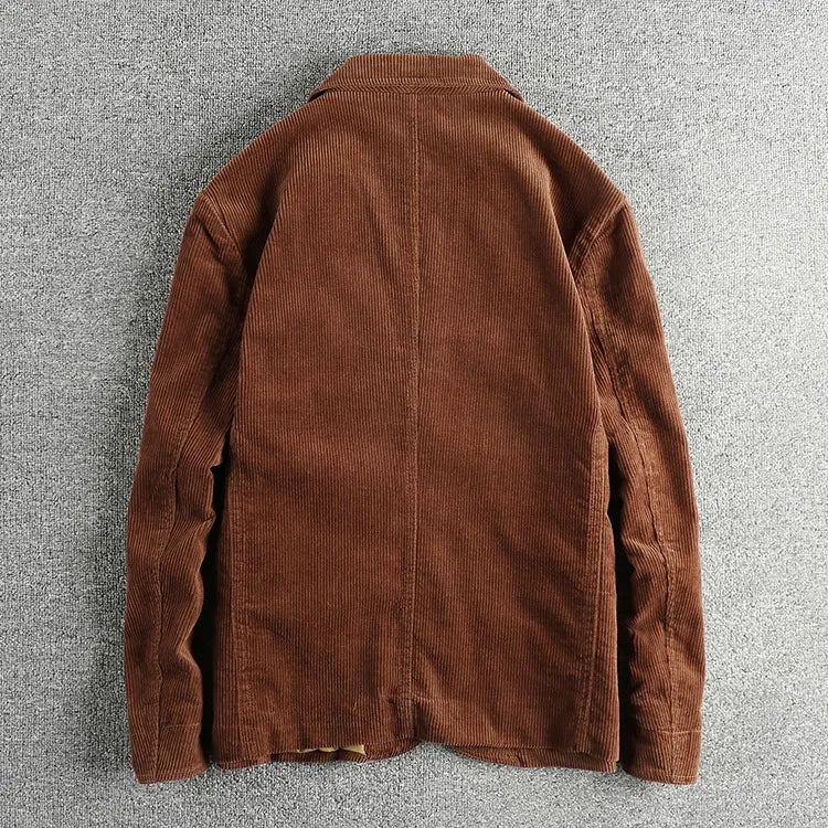WASHED CORDUROY BLAZER
