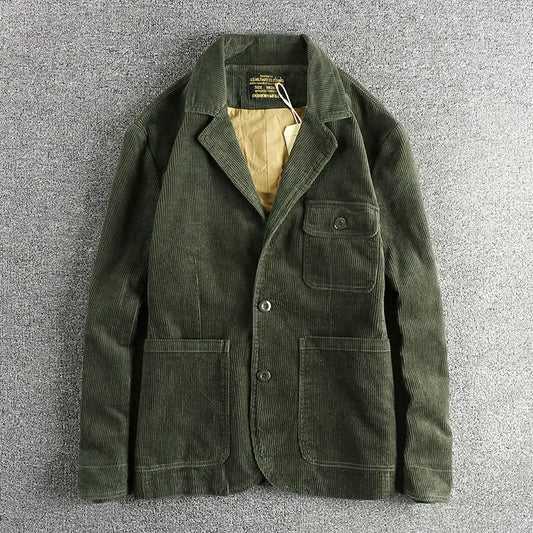 WASHED CORDUROY BLAZER