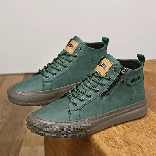 MID-TOP CASUAL SNEAKERS