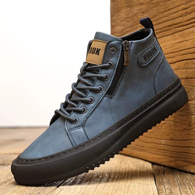 MID-TOP CASUAL SNEAKERS