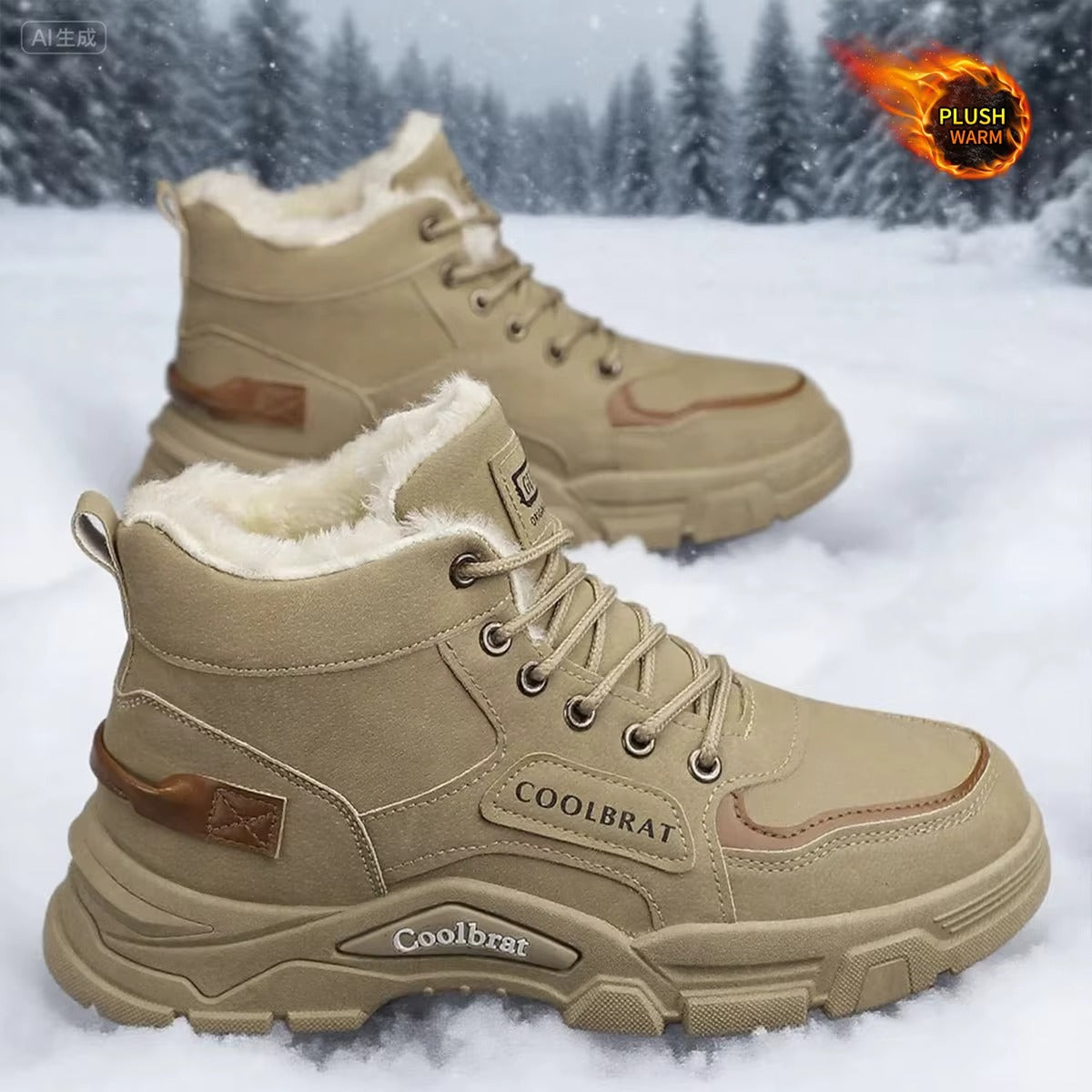 PLUSH LINED UTILITY BOOTS