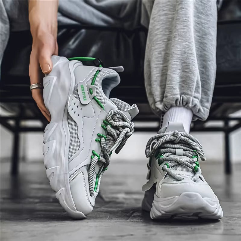 THICK SOLE CASUAL SNEAKERS