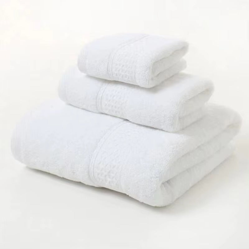 Luxora 3-Piece Cotton Towel Set