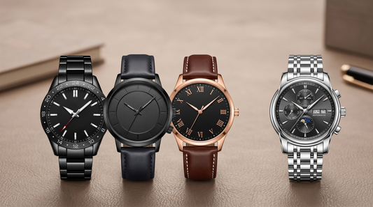 Affordable men's watches under fifty dollars with one luxury automatic splurge