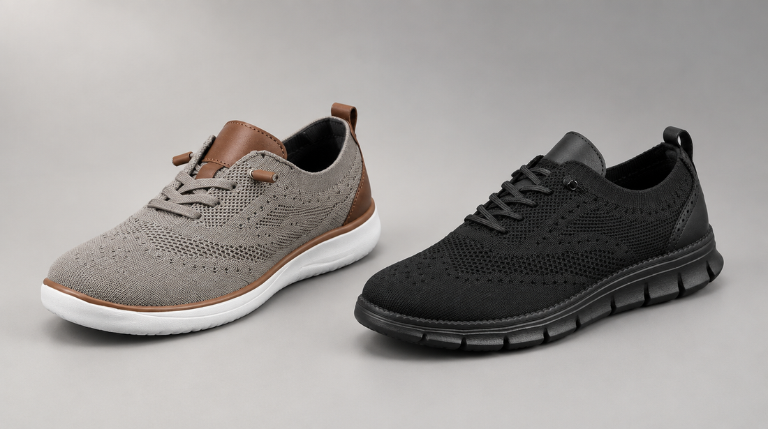 Adam & Westcott Wide Fit Walking Shoes beside Urban Oxford Sneakers