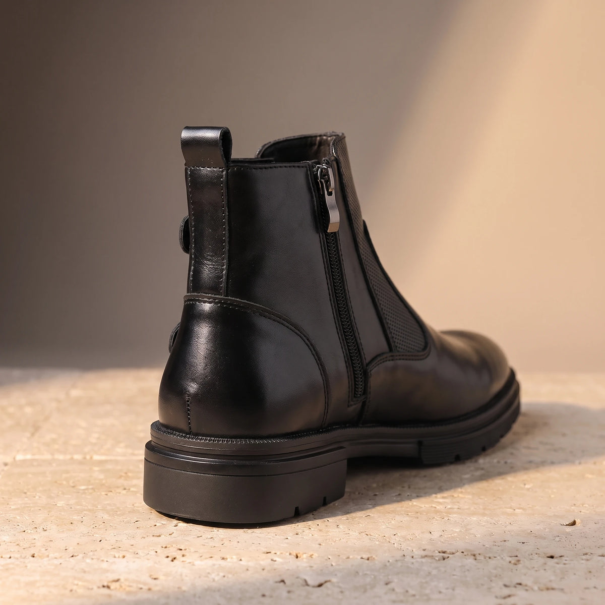 Modern Gentlemen Boots - heel detail