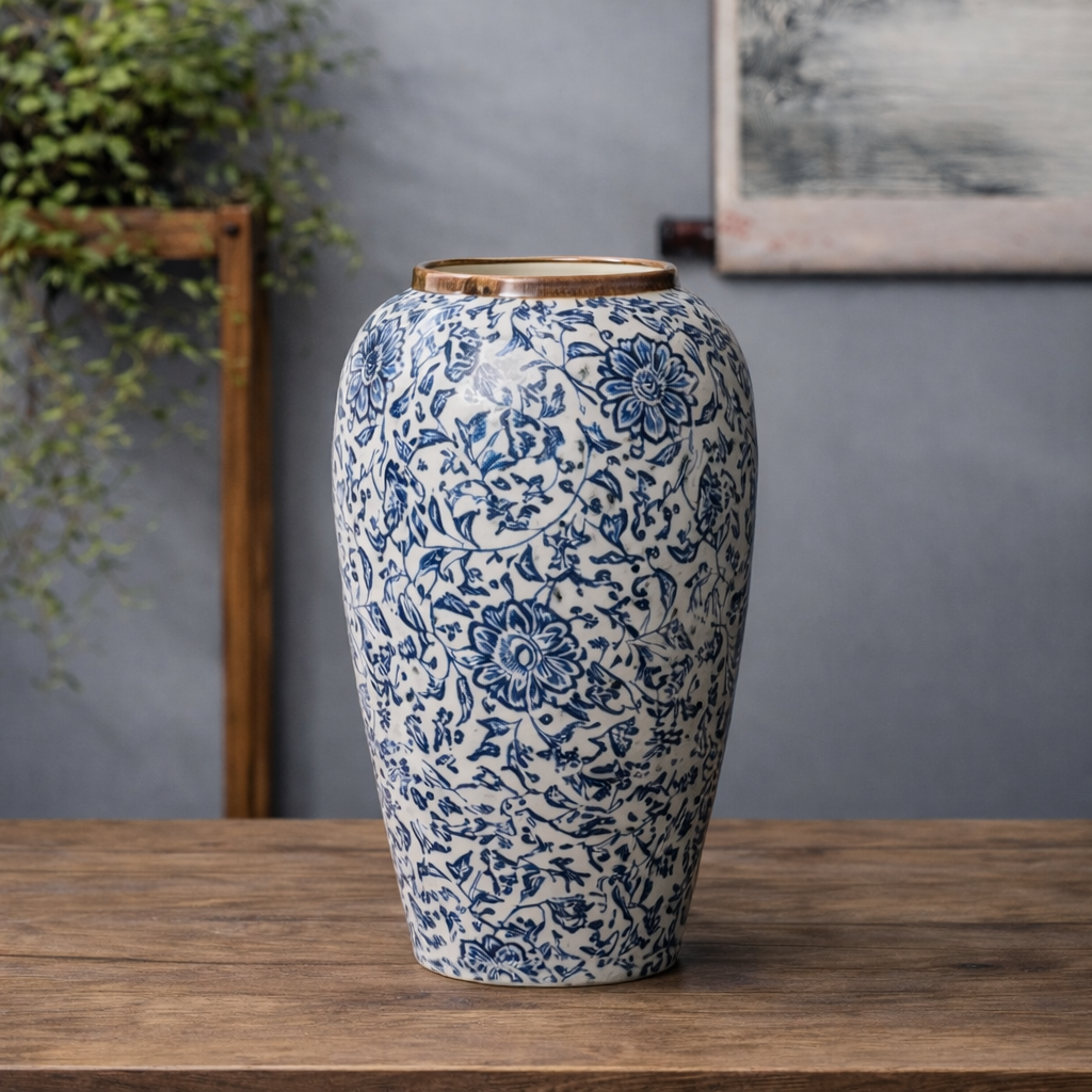 Harmony Bloom Ceramic Vase