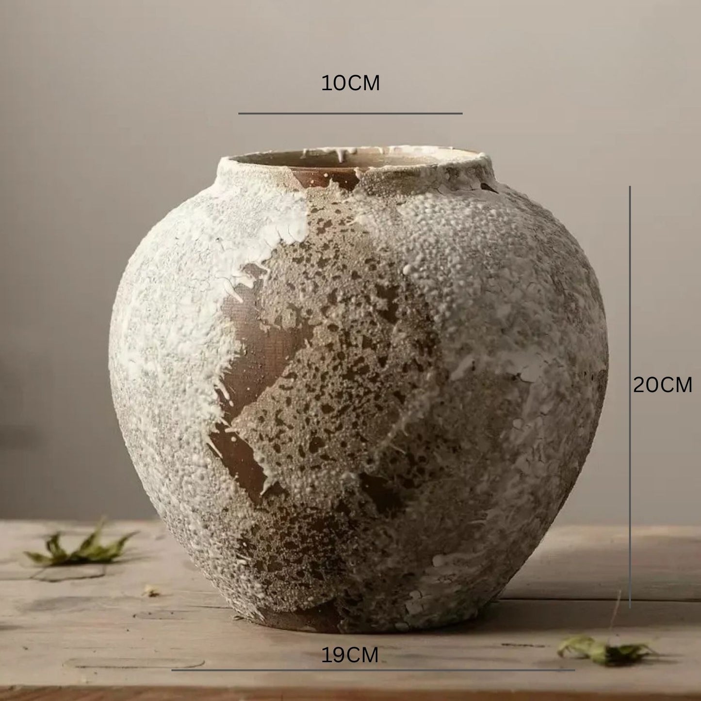 Quiet River Mottled Vase