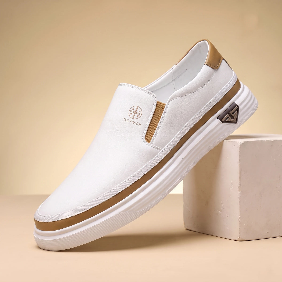 Light Comfort Loafers - White