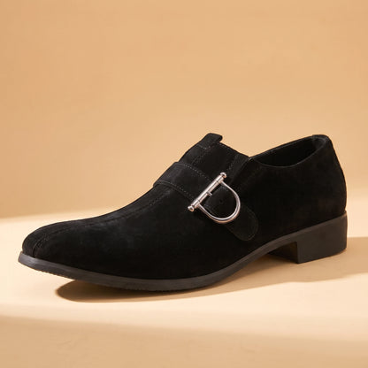 Formal Buckle Loafers - side detail