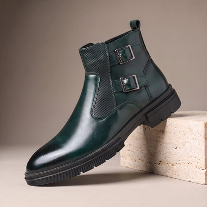 Modern Gentlemen Boots - Green