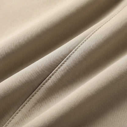 Stretch cargo trousers fabric texture close-up