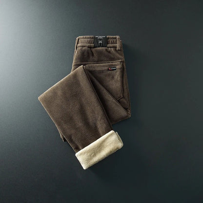 Northfold Fleece-Lined Corduroy Trousers