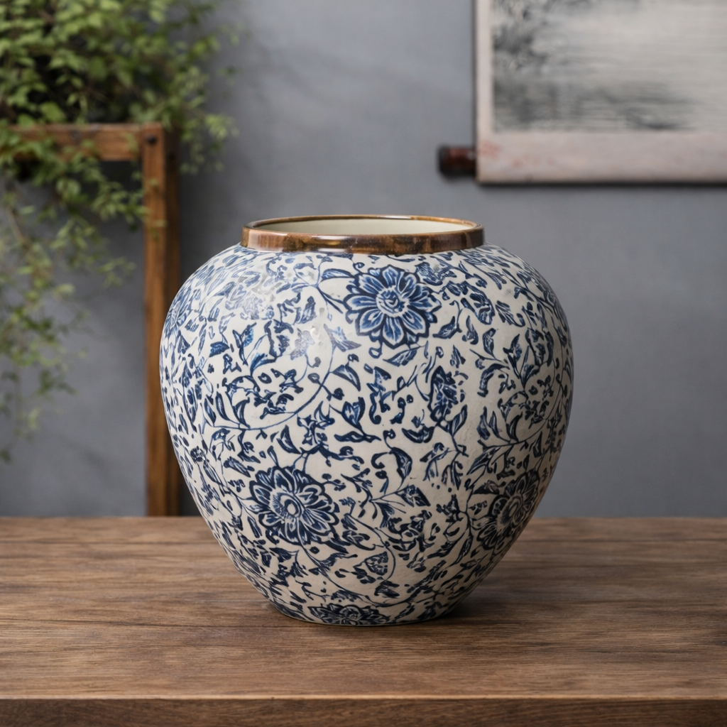 Harmony Bloom Ceramic Vase