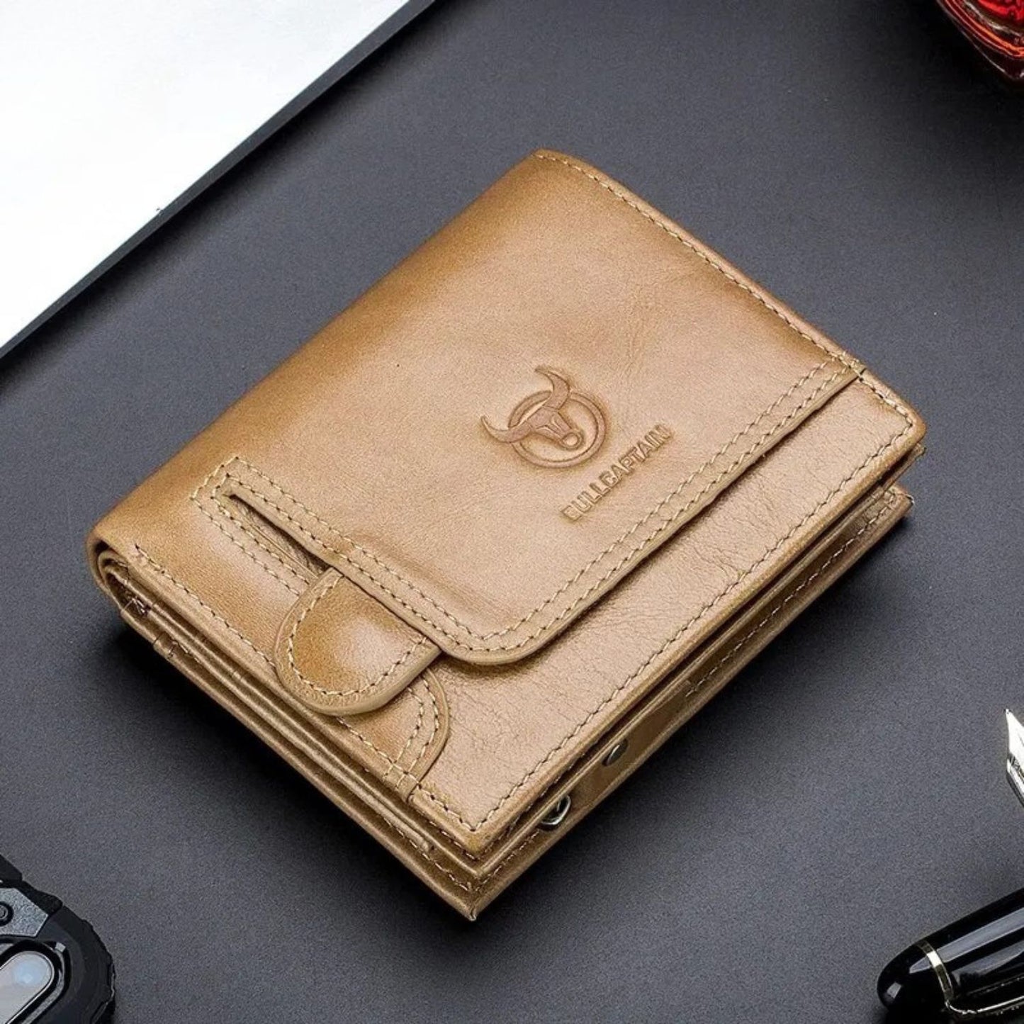 Genuine Leather RFID Wallet