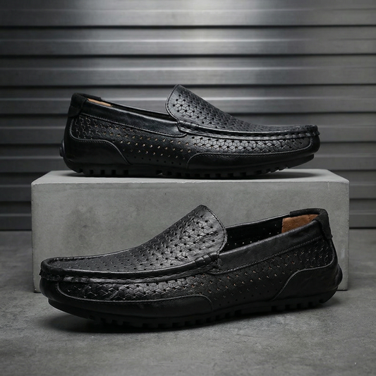 AIRFLOW LEATHER LOAFERS
