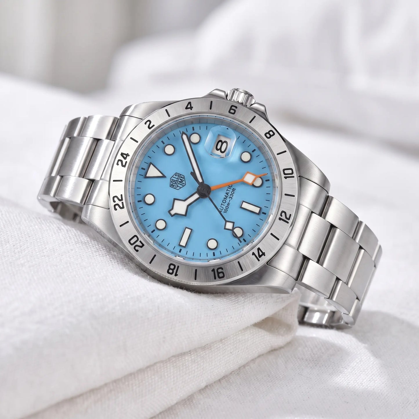 AUTOMATIC DIVER STEEL WATCH