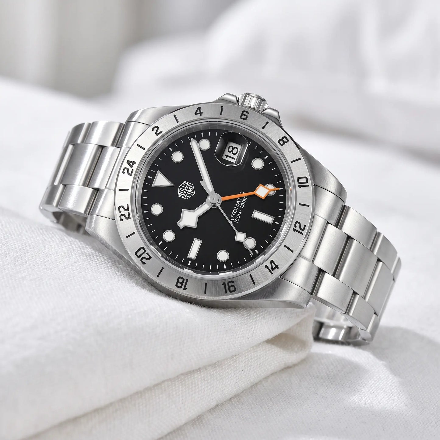 AUTOMATIC DIVER STEEL WATCH