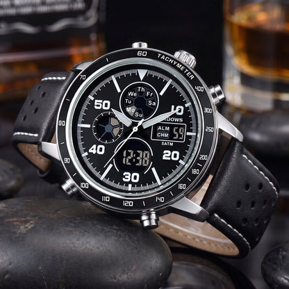 BACKLIT MULTI FUNCTION WATCH