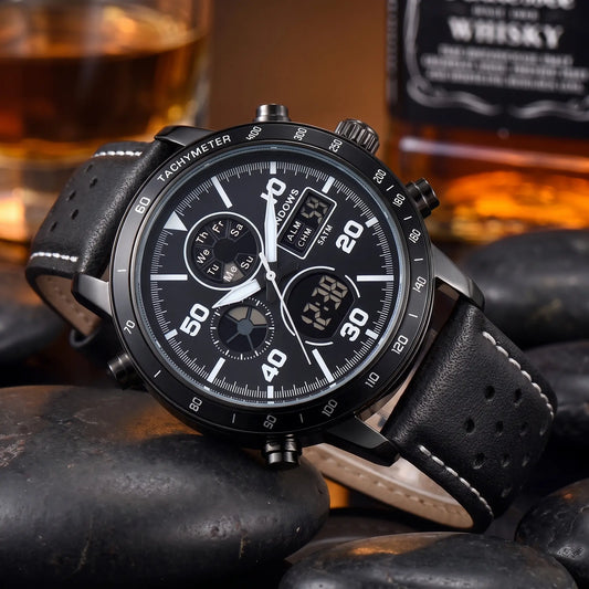 BACKLIT MULTI FUNCTION WATCH