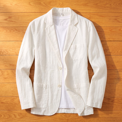 BREATHABLE LINEN BLAZER