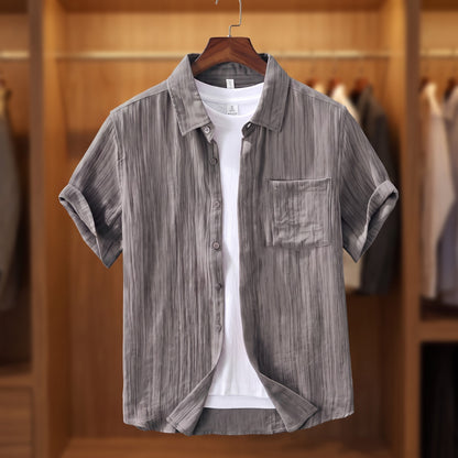 CRINKLE TEXTURE SHIRT
