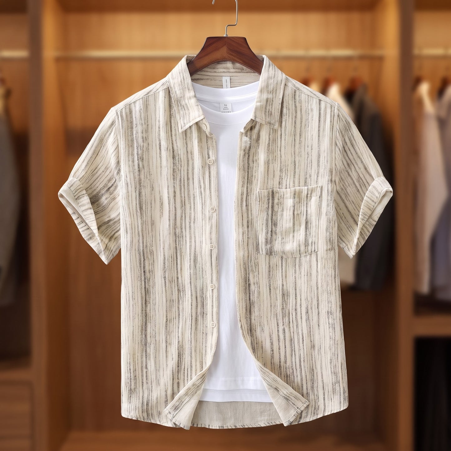 CRINKLE TEXTURE SHIRT