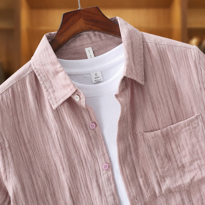 CRINKLE TEXTURE SHIRT