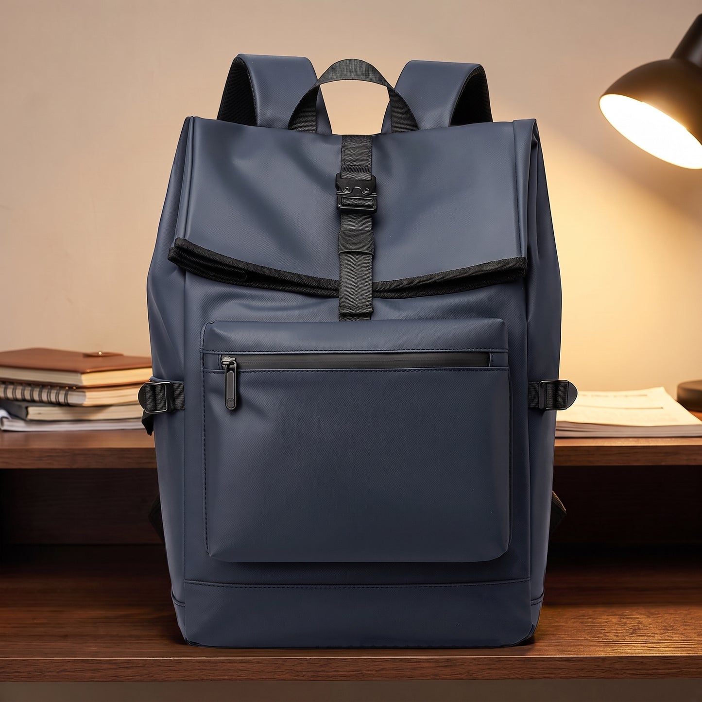 BUCKLE CLOSURE BACKPACK