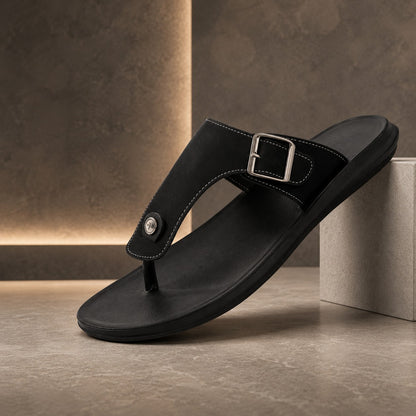 BUCKLE STRAP FLIP SANDAL