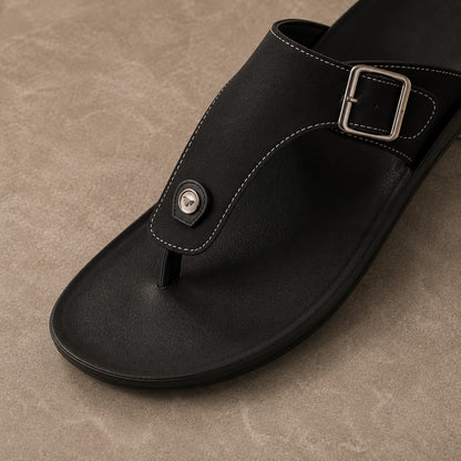 BUCKLE STRAP FLIP SANDAL