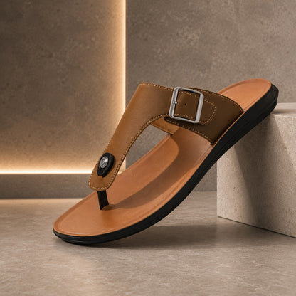 BUCKLE STRAP FLIP SANDAL